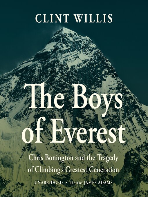 Title details for The Boys of Everest by Clint Willis - Available